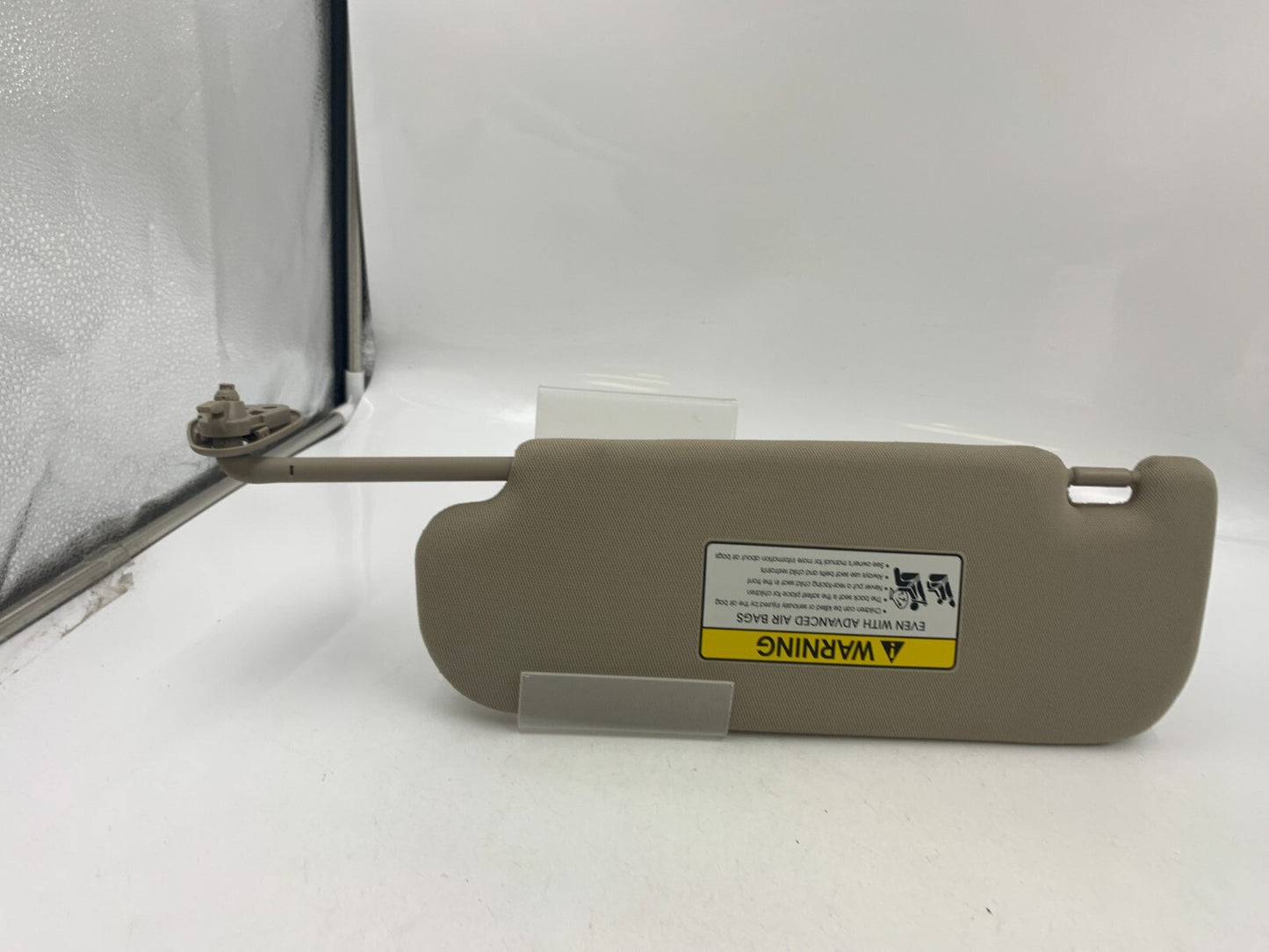 2011-2016 Kia Optima Passenger Sun Visor Tan Illuminated OEM E03B13052