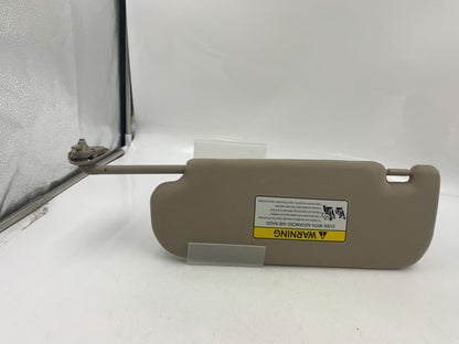 2011-2016 Kia Optima Passenger Sun Visor Tan Illuminated OEM E03B13052