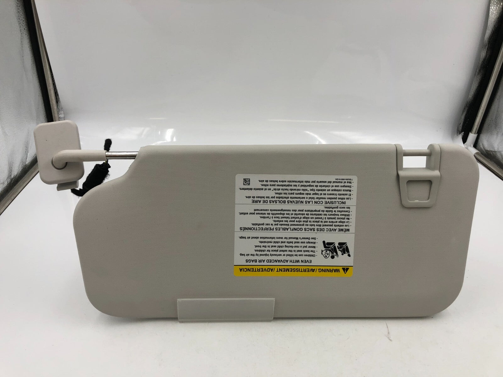 2020-2021 Ford Escape Passenger Sun Visor Gray Illumination OEM C03B19021