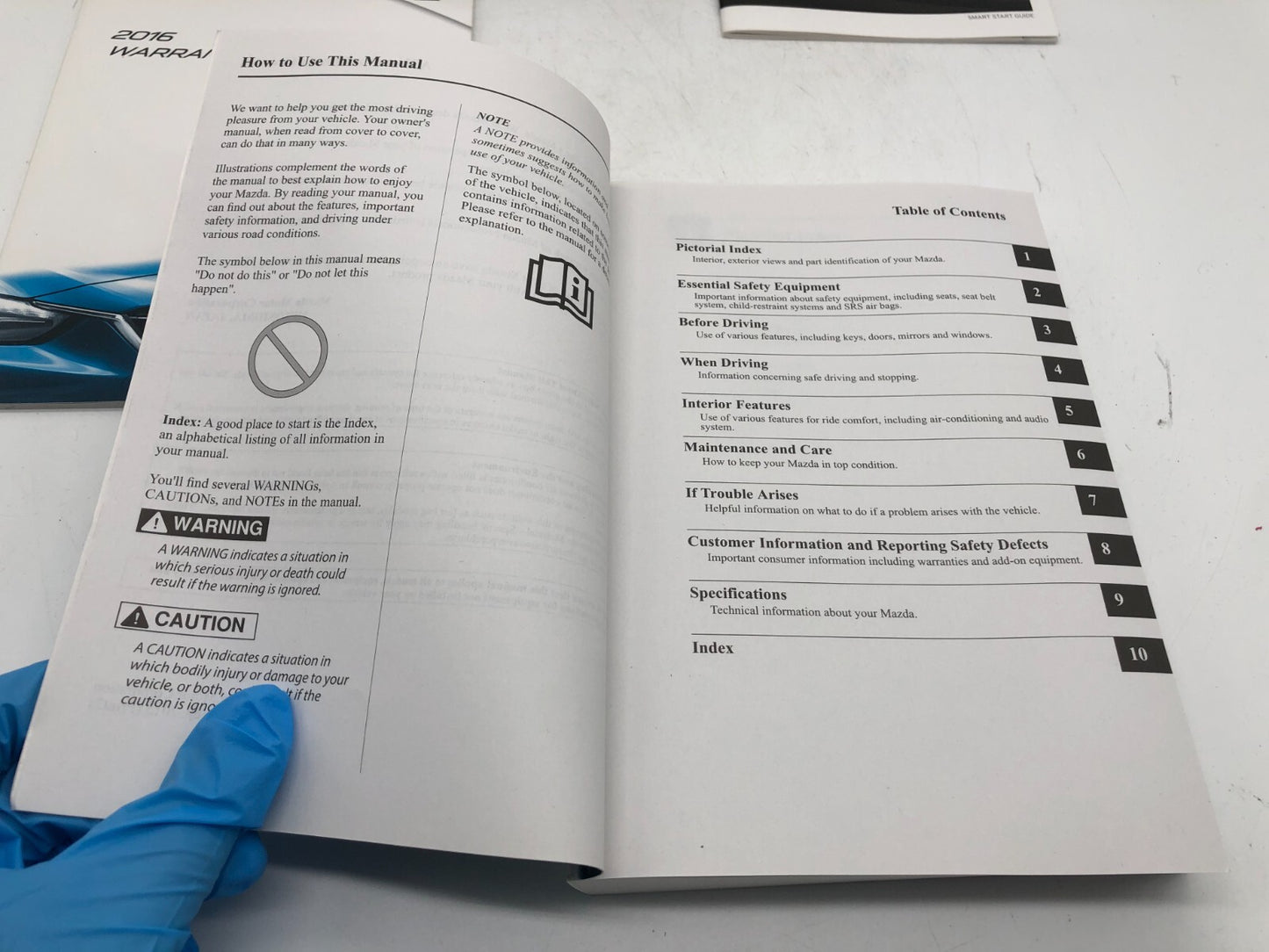 2014 Mazda 3 Owners Manual Set with Case OEM E01B23010