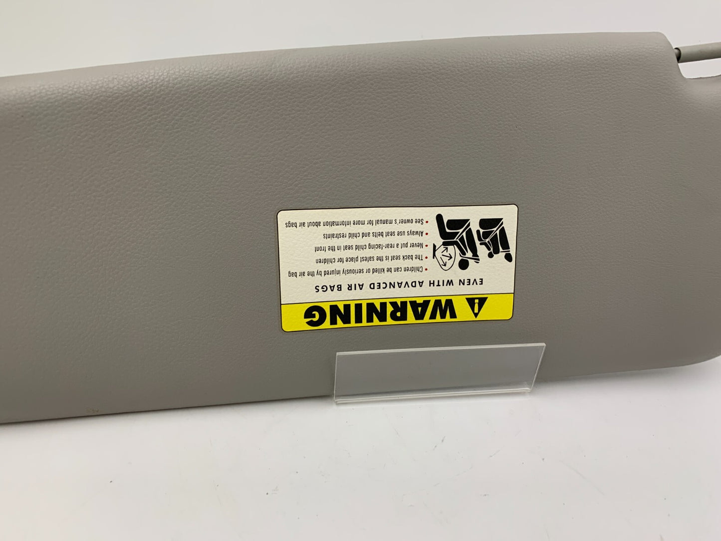2008-2010 BMW 528i Passenger Sun Visor Gray OEM D01B11076