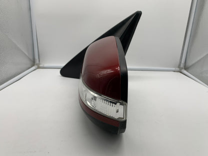 2011-2015 Kia Forte Driver Side View Power Door Mirror Red OEM C04B60006
