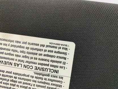 2013-2019 Ford Taurus Passenger Sun Visor Sunvisor Black Illuminated C03B63003