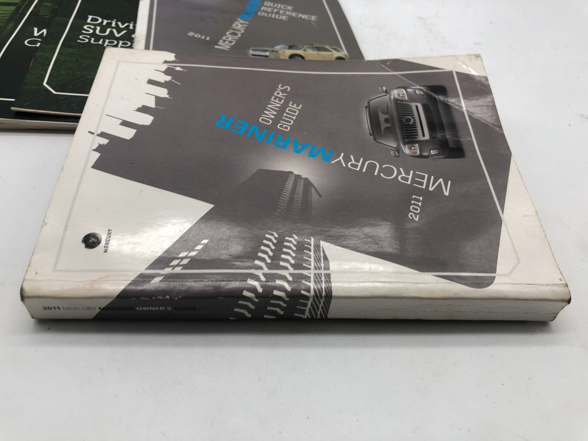2011 Mercury Mariner Owners Manual Set with Case OEM R01B08016