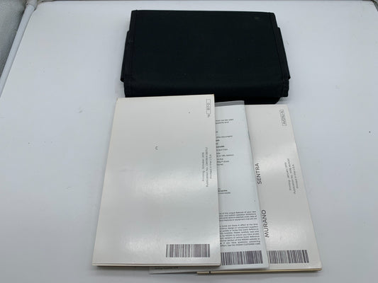 2019 Nissan Sentra Owners Manual Set with Case OEM B03B56003