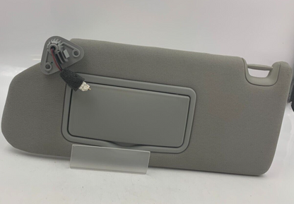 2012-2013 Mitsubishi Outlander Driver Sun Visor Gray Illumination OEM B02B15053