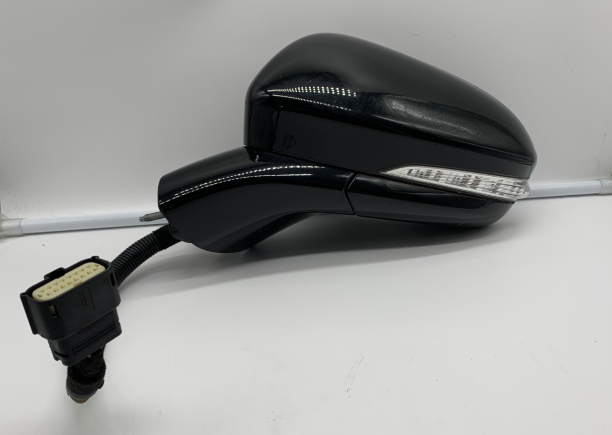 2019-2020 Ford Fusion Driver Side View Power Door Mirror Black BSA OEM