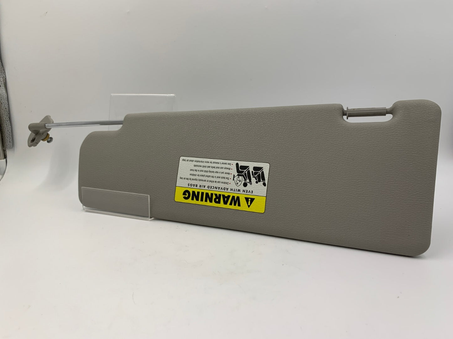 2007-2013 BMW X5 Passenger Sun Visor Gray Illuminated OEM C02B52061