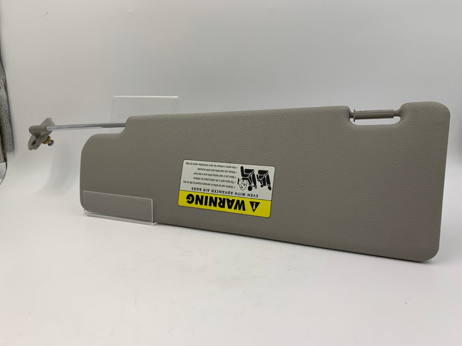 2007-2013 BMW X5 Passenger Sun Visor Gray Illuminated OEM C02B52061