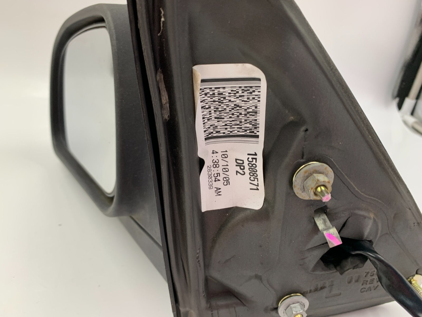 2006-2009 Chevrolet Trailblazer Driver Side Power Door Mirror Black B01B09001