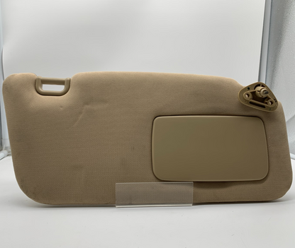 2006-2008 Subaru Forester Passenger Sun Visor Tan OEM C01B15002