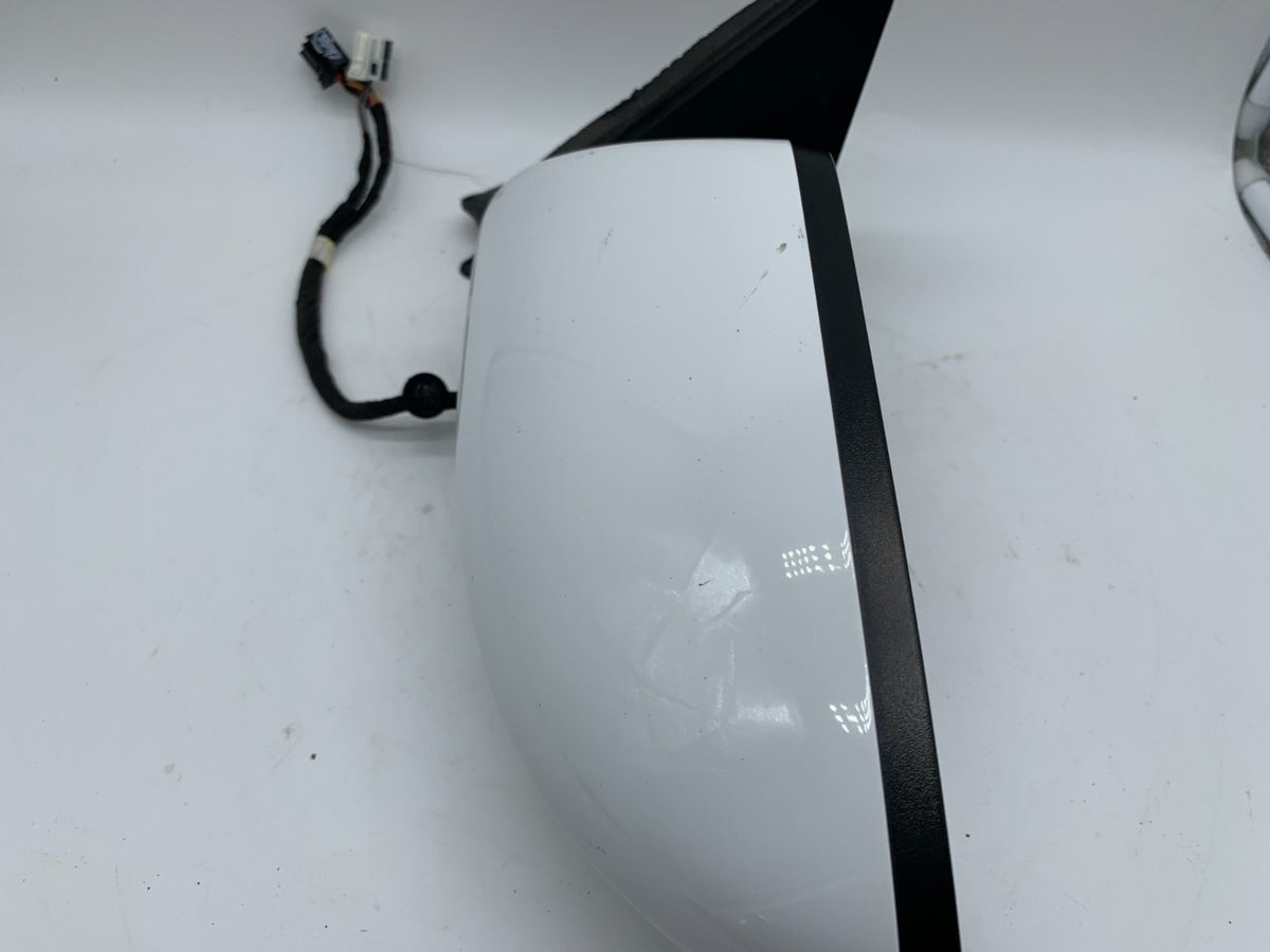2015-2019 Dodge Charger Driver Side View Power Door Mirror White OEM A02B02029