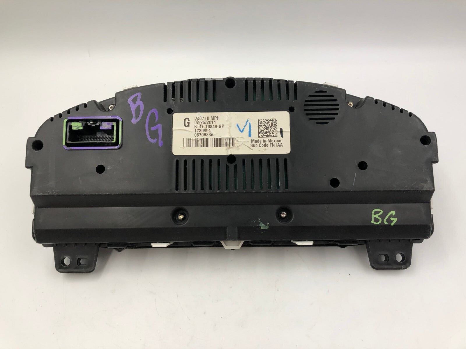 2011 Ford Edge Speedometer Instrument Cluster Unknown Miles OEM A04B49045