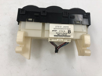 2007-2008 Nissan Altima AC Heater Climate Control OEM E01B19051