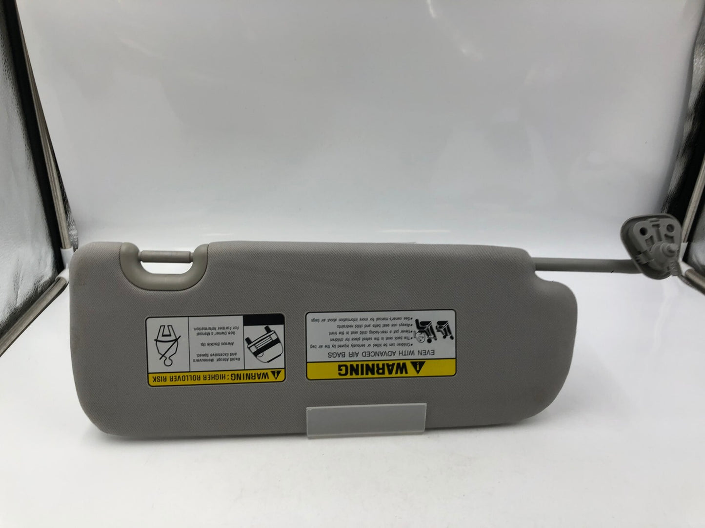 2013-2018 Hyundai Santa Fe Driver Sun Visor Beige Illuminated OEM A03B02025