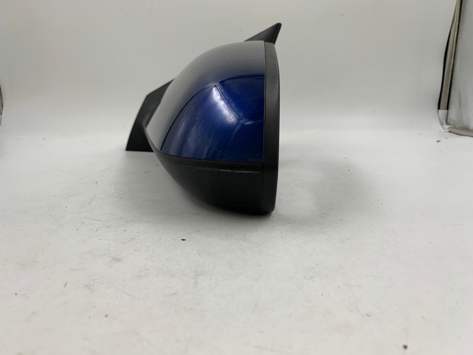 2015-2017 Hyundai Sonata Driver Side View Power Door Mirror Blue OEM A02B13034