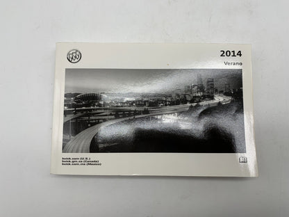 2014 Buick Verano Owners Manual Set with Case OEM A04B28005