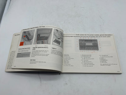 1996 Volvo 960 Owners Manual OEM R01B15013