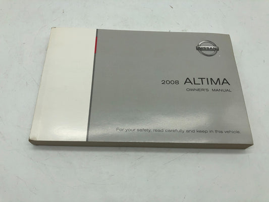 2008 Nissan Altima Owners Manual OEM B04B33053