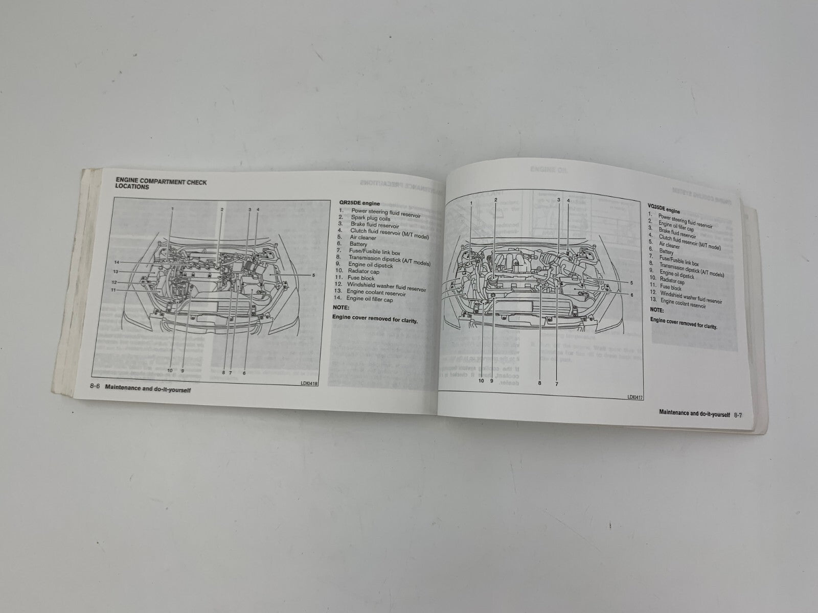 2005 Nissan Altima Owners Manual OEM B03B24010