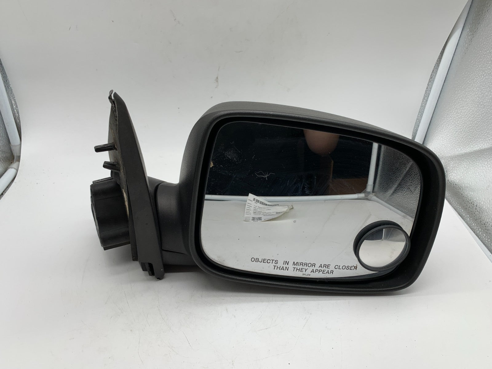 2004-2012 Chevrolet Colorado Passenger Side Manual Door Mirror Black B04B17003