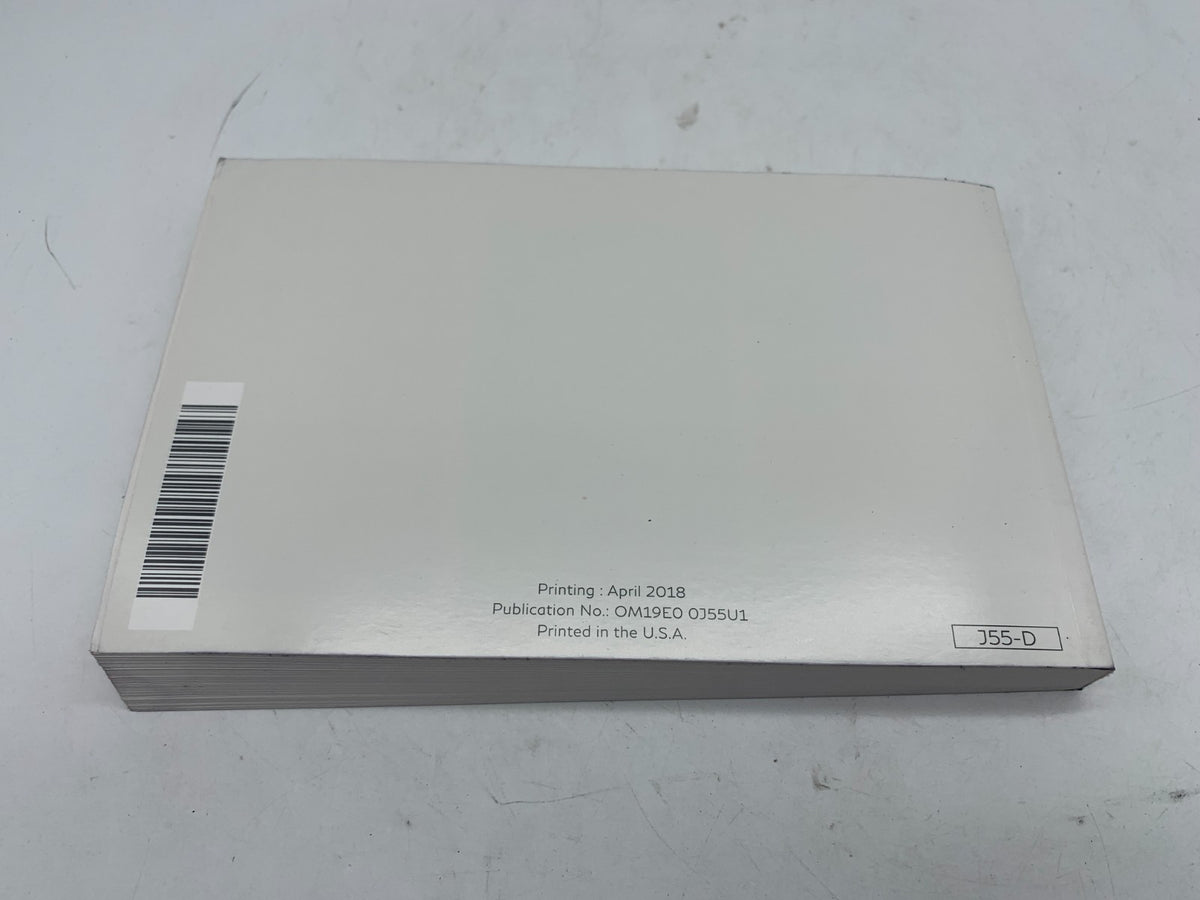 2019 Infiniti QX50 QX 50 Owners Manual Set with Case OEM