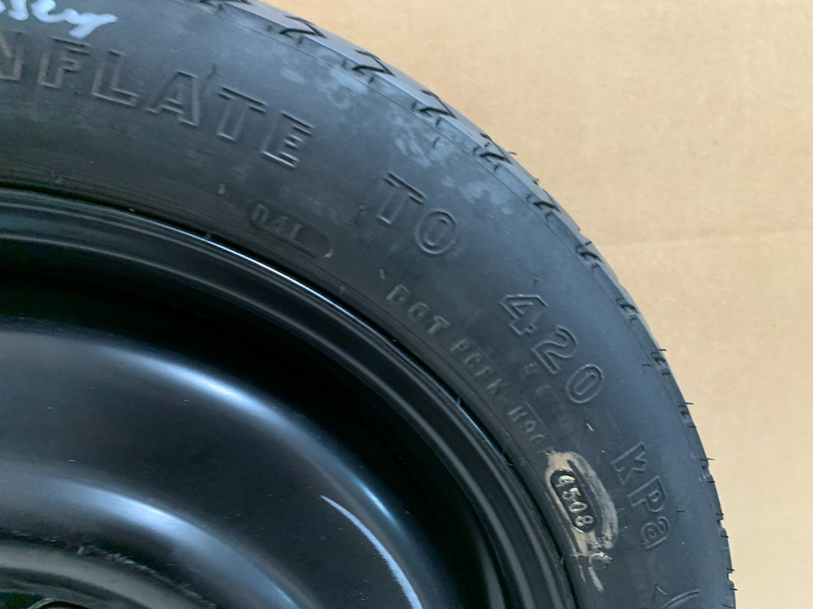 2005-2010 Honda Odyssey 17" Spare Tire Wheel Compact Donut T135/80D17
