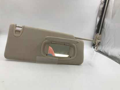 2015 Chrysler 200 Passenger Sun Visor Cream OEM A01B24016