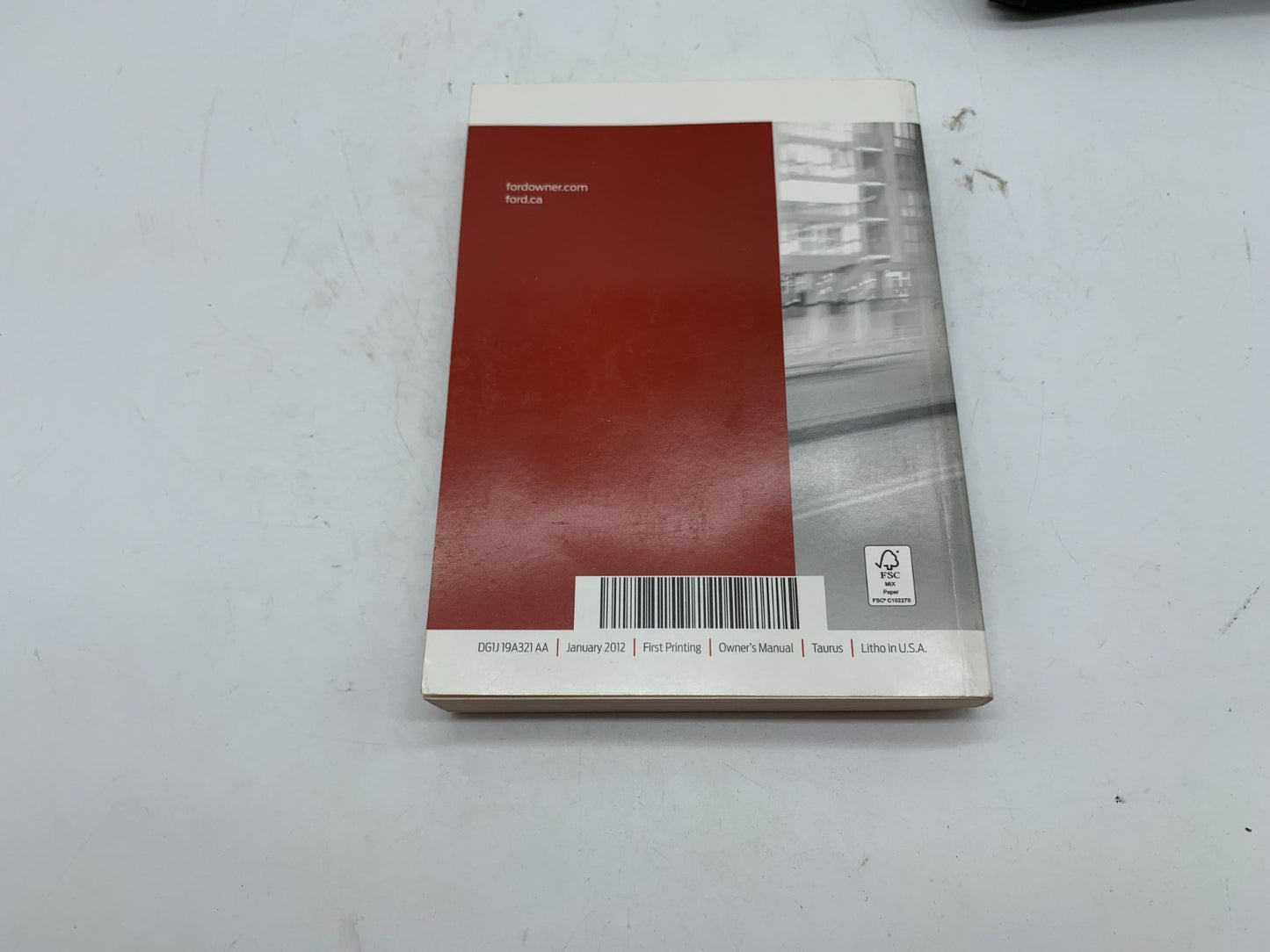 2013 Ford Taurus Owners Manual Set with Case OEM A01B50002