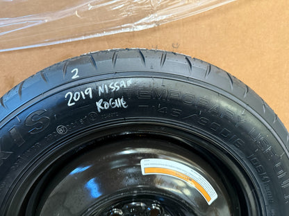 2014-2019 Nissan Rogue 16" Spare Tire Wheel Compact Donut T145/90D16 Maxxis