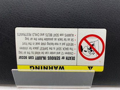 2000-2006 BMW 325I Passenger Sun Visor Black Illuminated OEM A04B01008