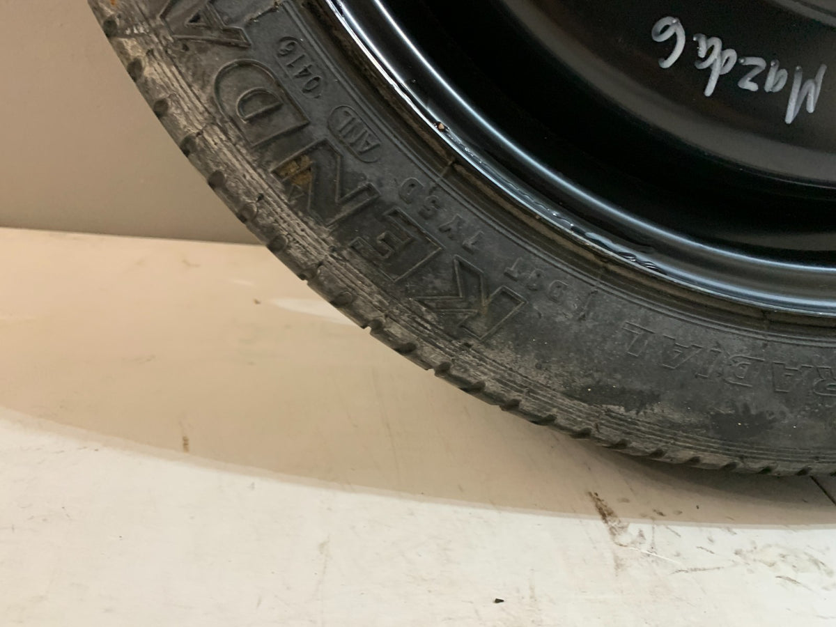 2014-2016 Mazda 6 Mazda6 16" Spare Tire Wheel Compact Donut T125/70R17