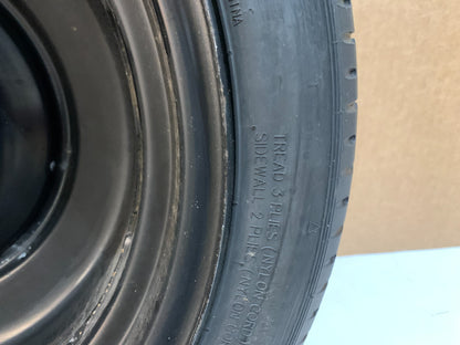 2014-2018 Mazda 3 Mazda3 16" Spare Tire T125/70D16 Compact Donut