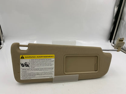 2005-2011 Audi A6 Passenger Sun Visor Brown Illuminated OEM E02B20067