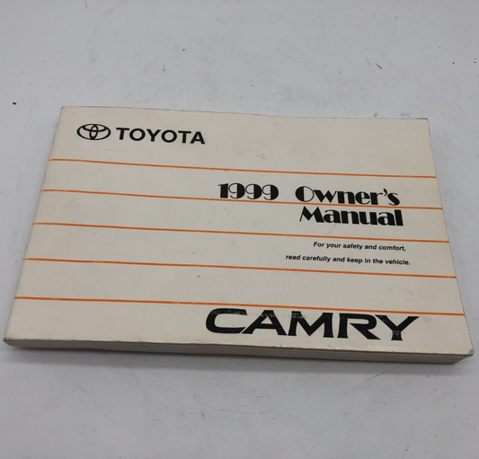 1999 Toyota Camry Owners Manual OEM D04B70014