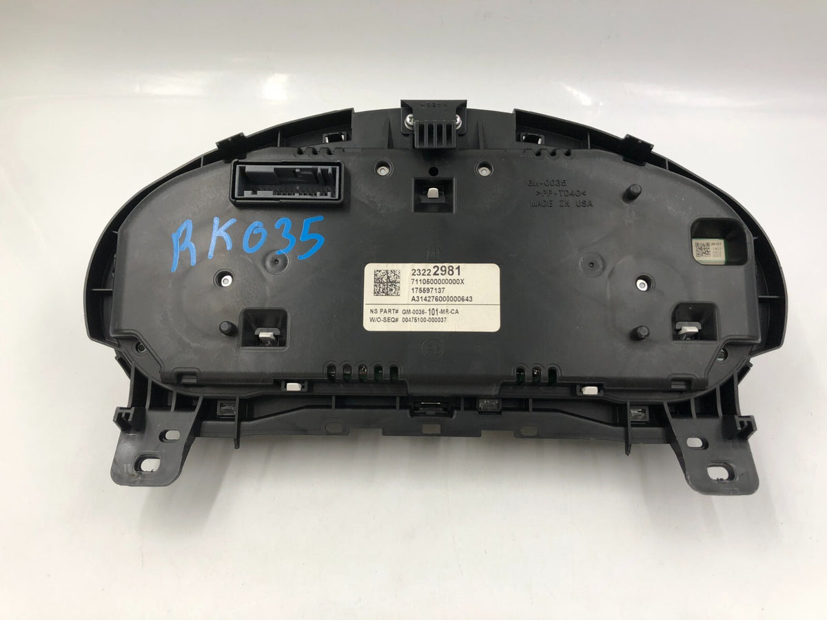 2015 Buick Regal Speedometer Instrument Cluster 91,011 Miles OEM A04B22004