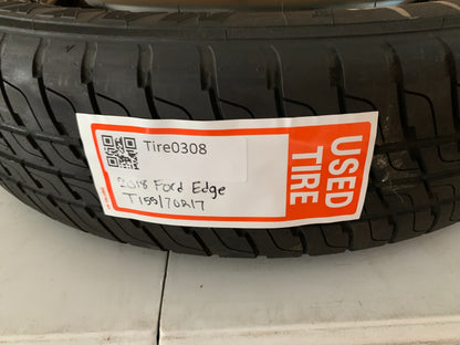 2015-2023 Ford Edge 17" Spare Tire with Jack Kit Compact Donut T155/70R17