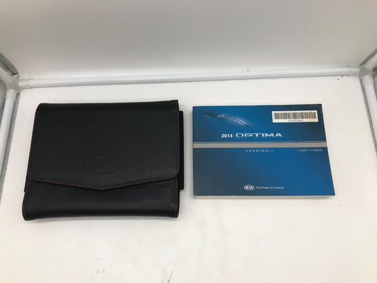 2014 Kia Optima Sedan Owners Manual Set with Case OEM C02B08058