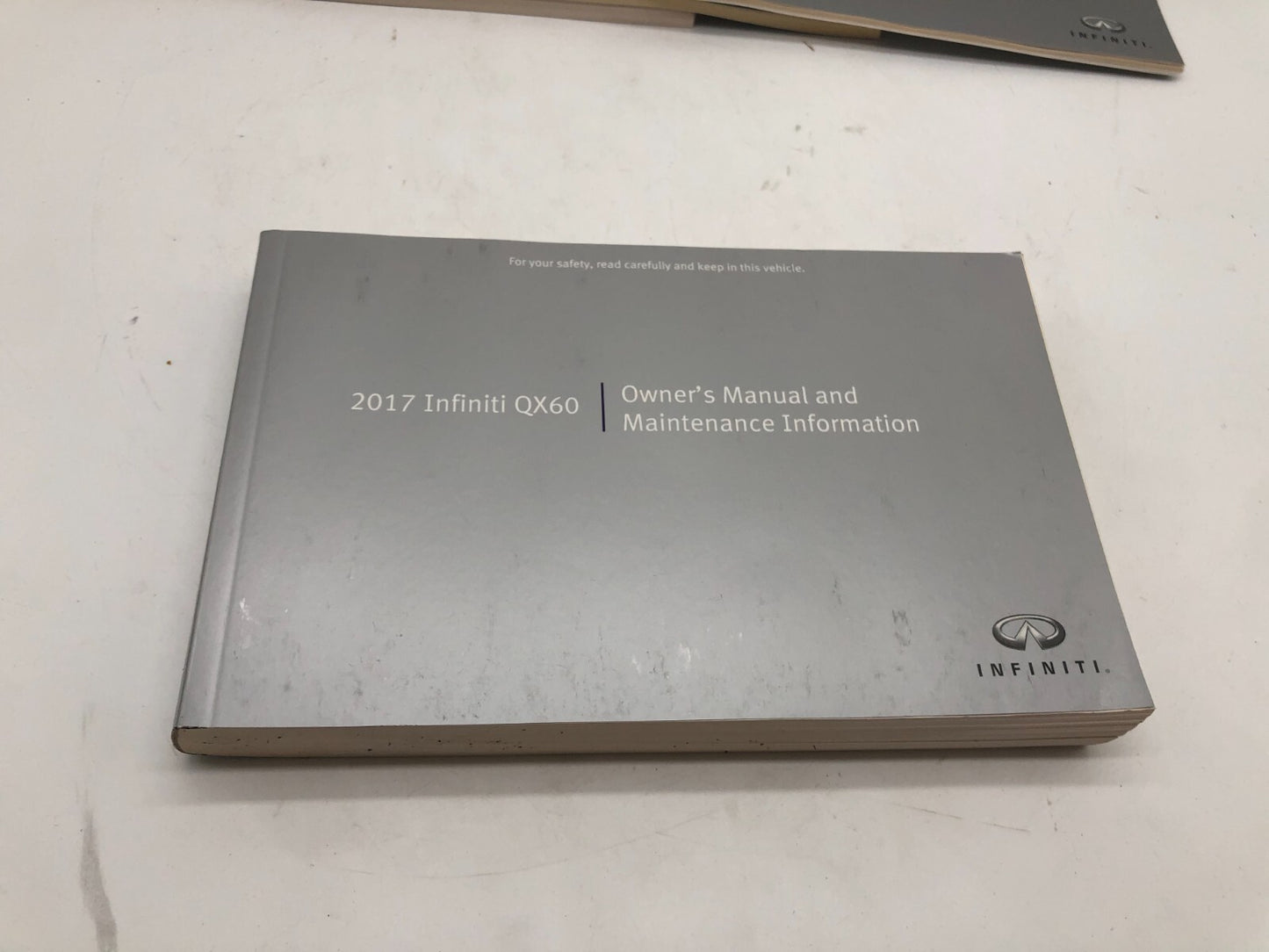 2017 Infiniti QX60 QX 60 Owners Manual Set OEM A03B29008