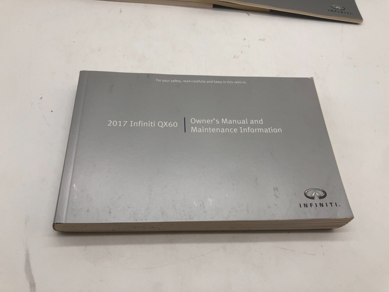 2017 Infiniti QX60 QX 60 Owners Manual Set OEM A03B29008