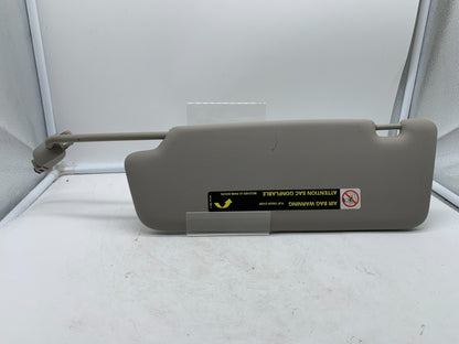 2009-2012 Audi A4 Passenger Sun Visor Gray Illuminated OEM B01B12002