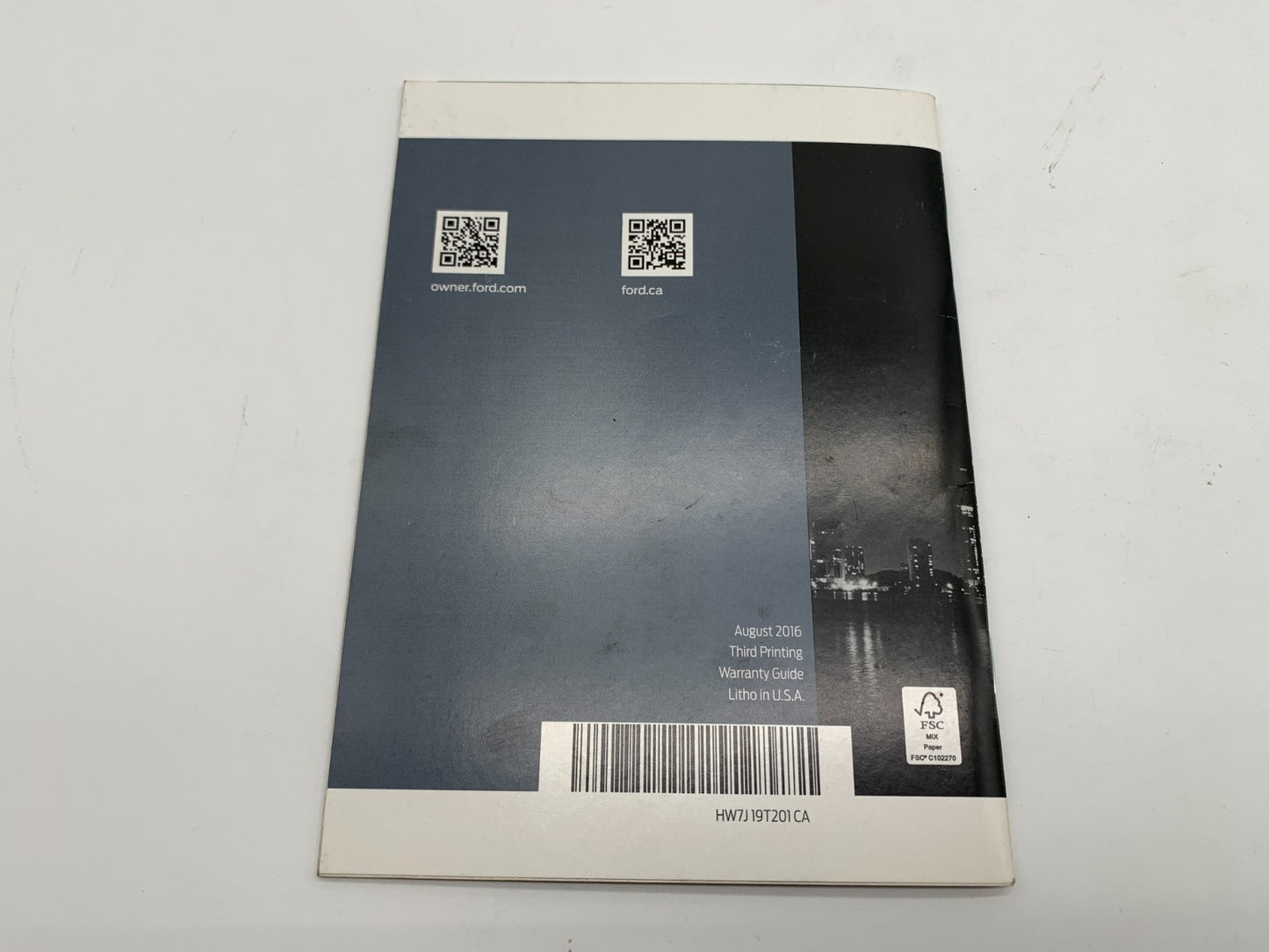 2017 Ford Focus Owners Manual Set OEM C02B20011