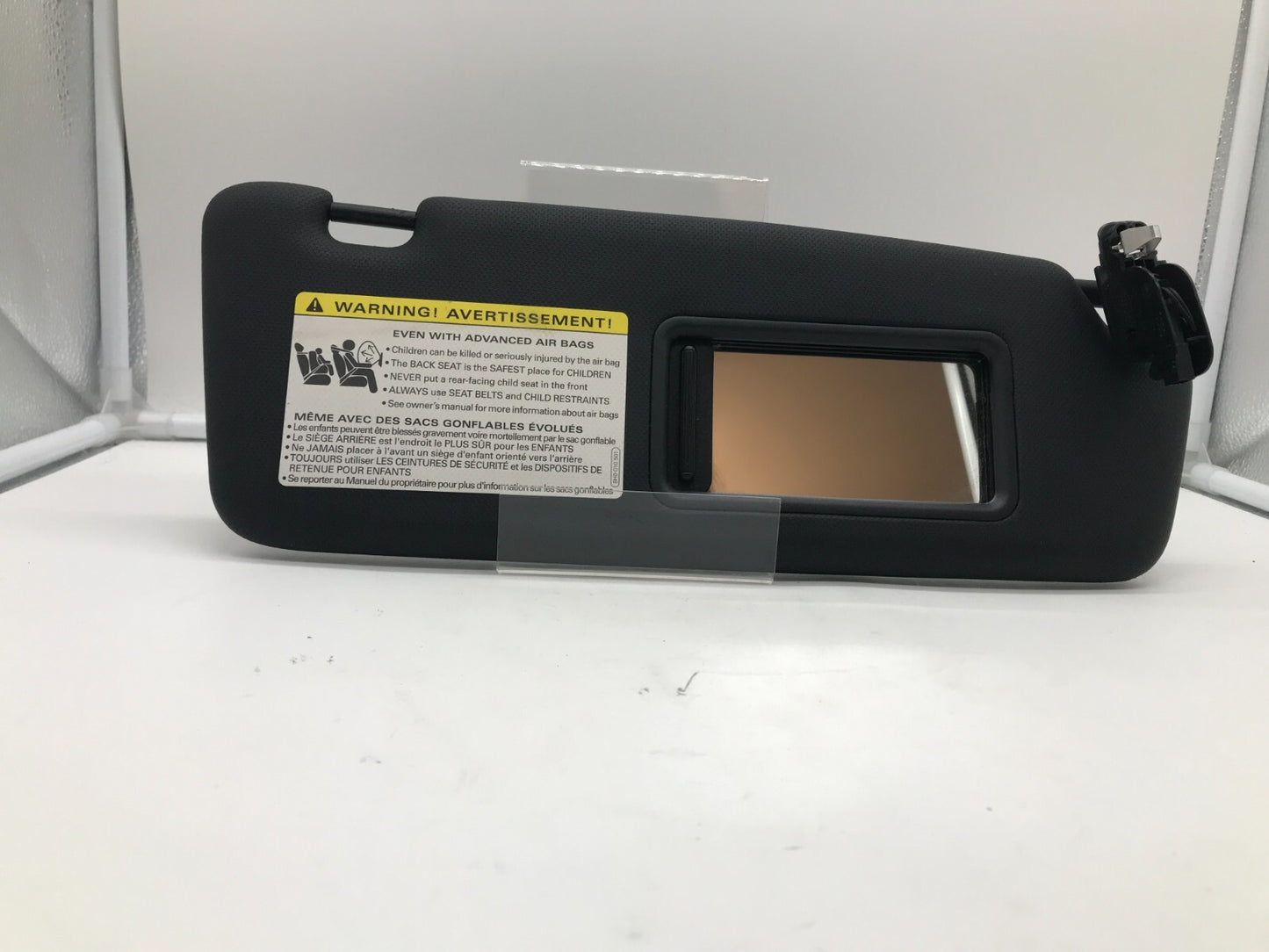 2008-2011 Audi S5 Passenger Sun Visor Black Illuminated OEM C03B42082