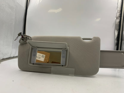 2010-2014 Subaru Legacy Driver Sun Visor Gray Illuminated OEM D01B30082