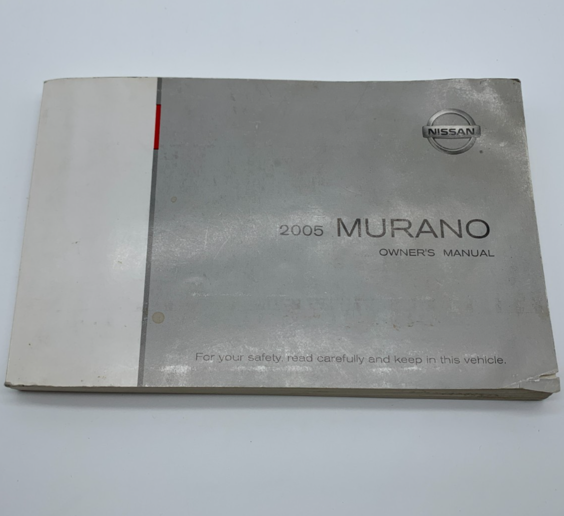 2005 Nissan Murano Owners Manual OEM A04B31004