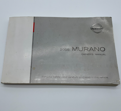 2005 Nissan Murano Owners Manual OEM A04B31004