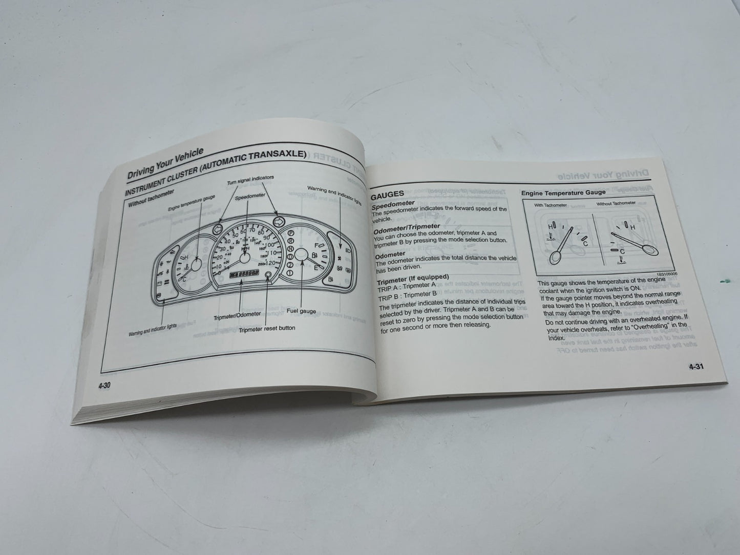 2003 Kia Rio Owners Manual OEM C03B66003