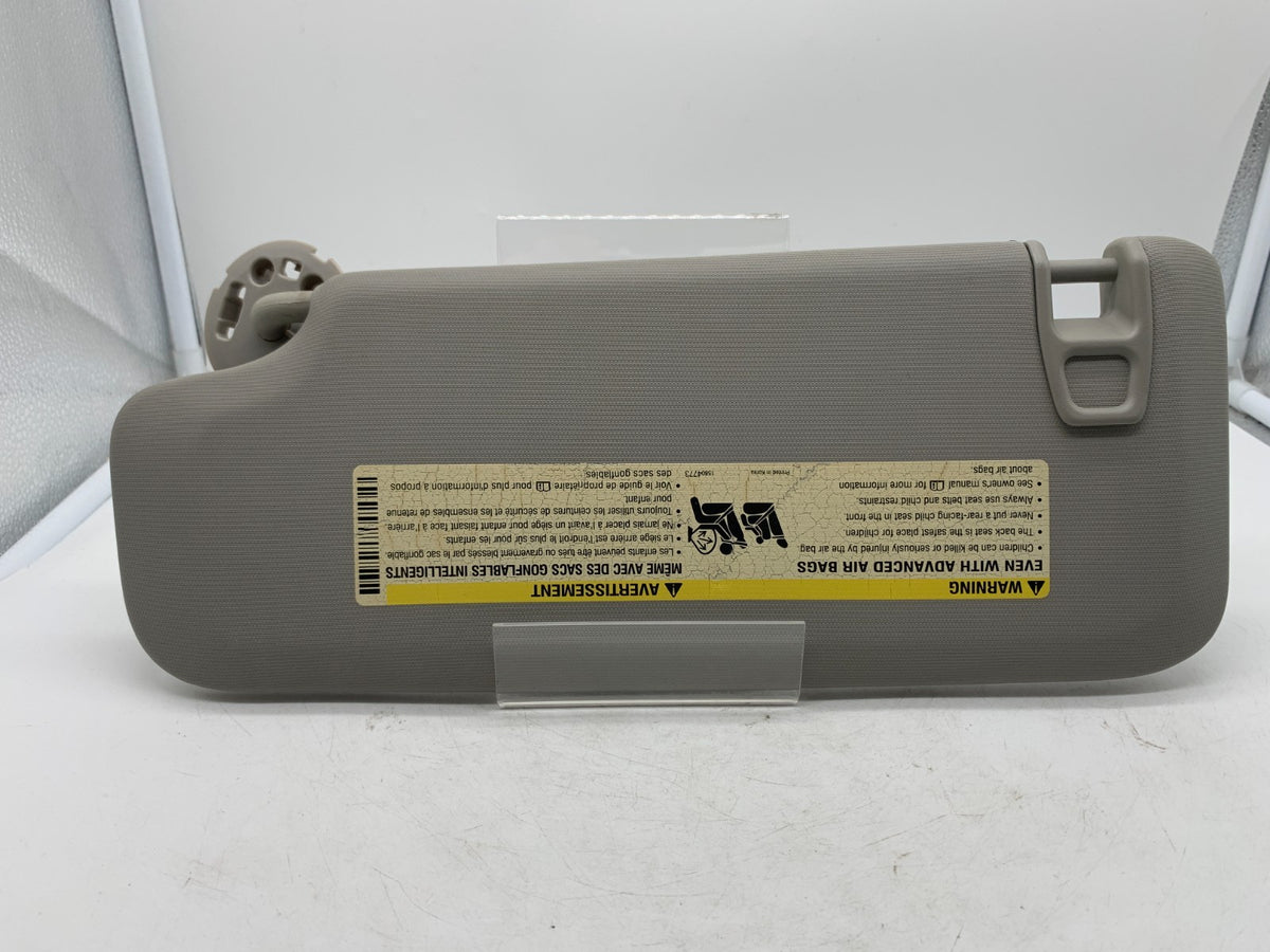 2011-2016 Chevrolet Cruze Passenger Sun Visor Gray OEM A03B37007