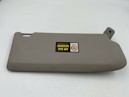 2005-2006 Volvo S50 Driver Sun Visor Gray Illuminated OEM C02B17082