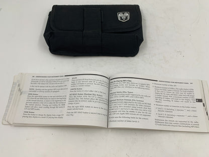 2009 Dodge Journey Owners Manual with Case OEM E02B59006